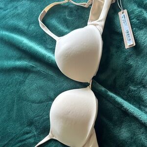 SKIMS Beige Seamless Bra